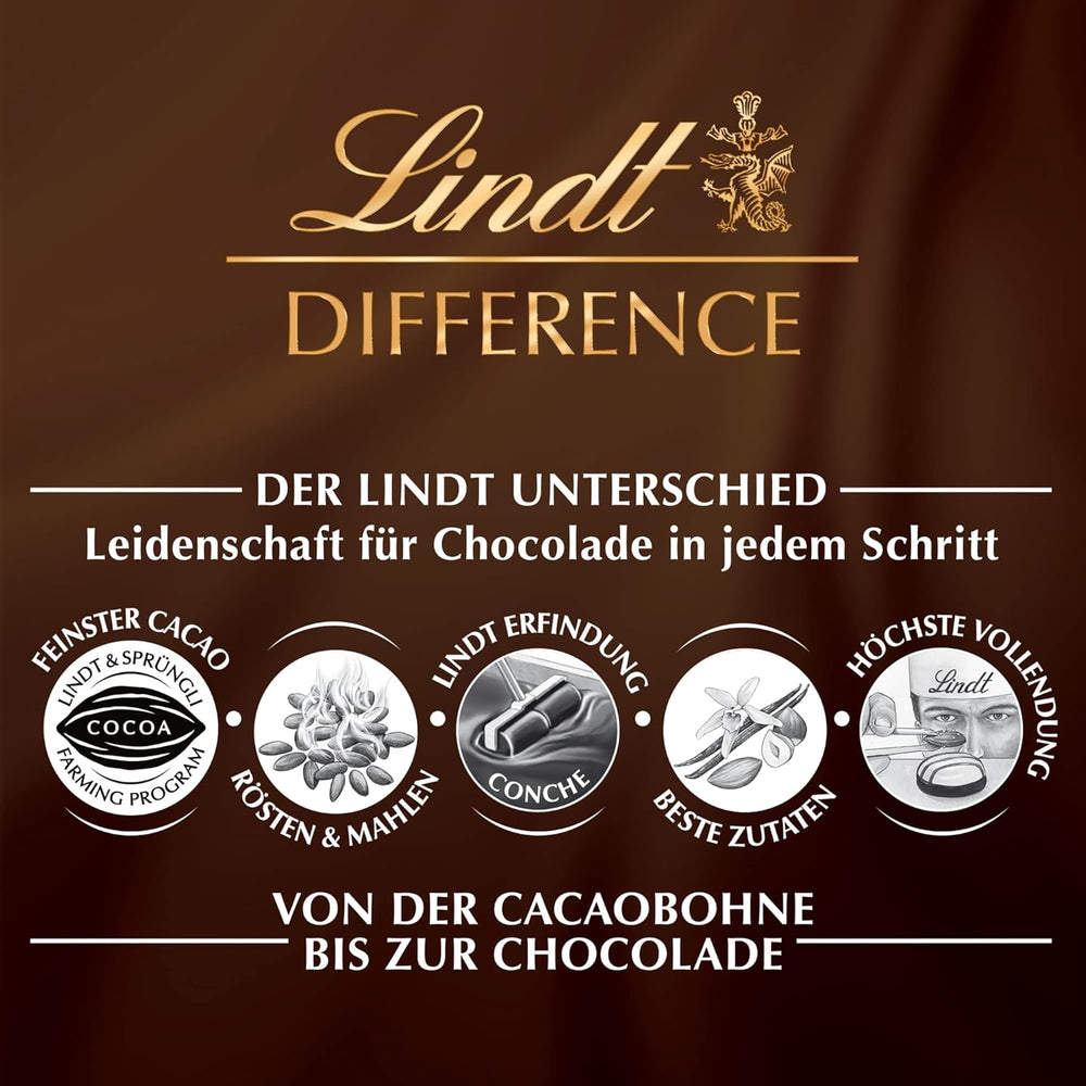 Czekoladowe kulki Lindt Marc de Champagne | 700 g Ok. 56 cukierków z mlecznej czekolady z rafinowanym nadzieniem, zawiera alkohol | Opakowanie zbiorcze | Prezent czekoladowy | Czekoladowy prezent