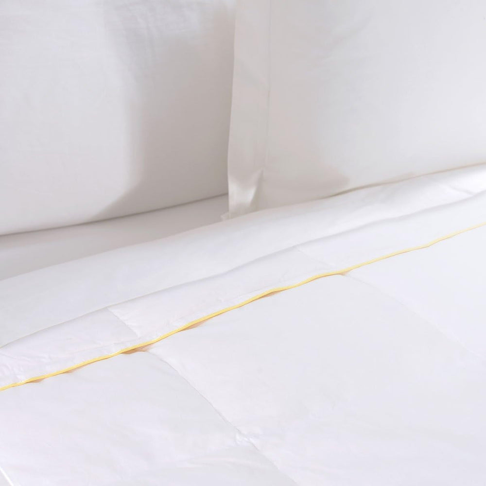 Poszewka puchowa Sancarlos Vivaldi, bawełniana, biała, Cama 105-180 X 220 Cm Kołdry i kołdry Naty Shop