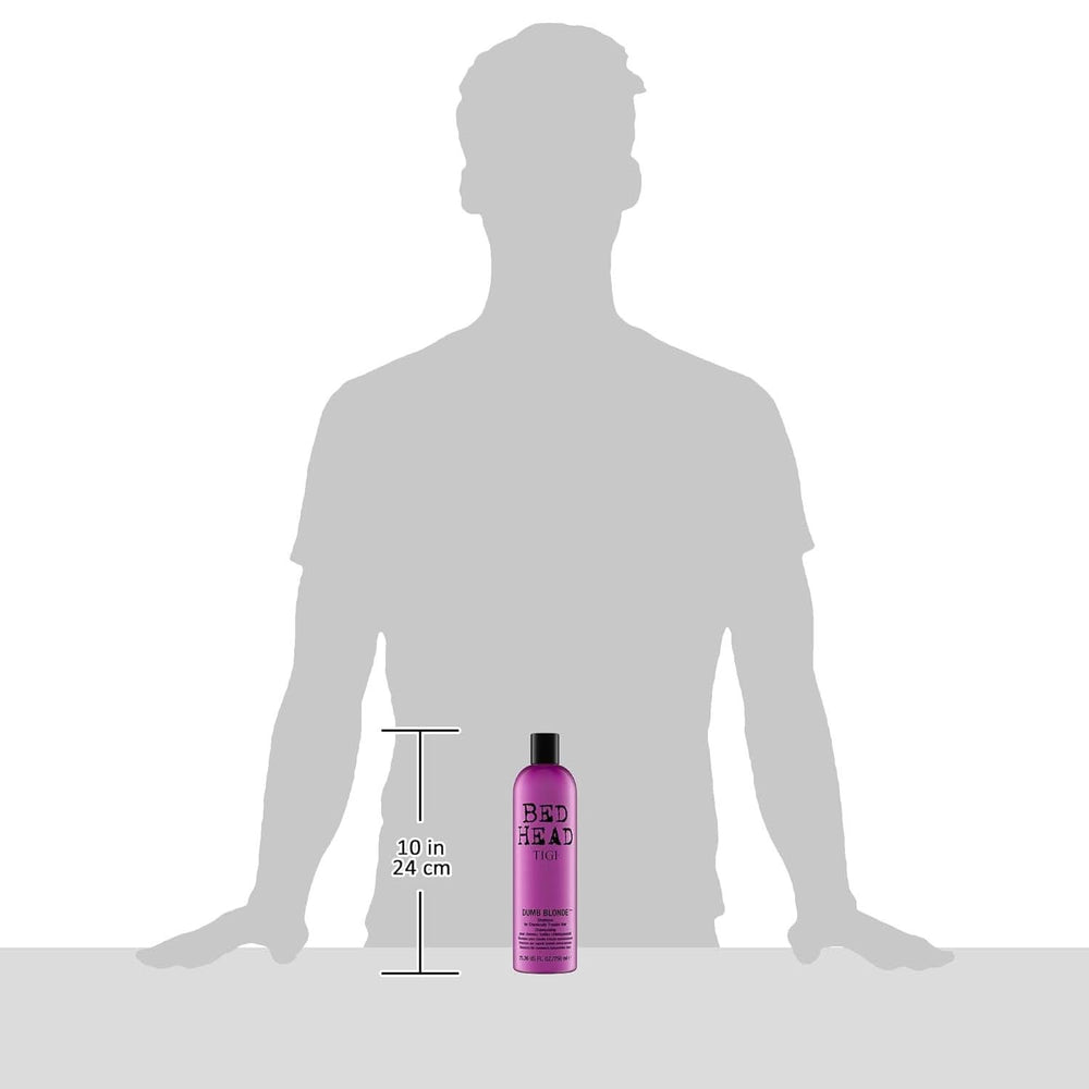 Bed Head marki TIGI Dumb Blonde, szampon do włosów po zabiegach chemicznych, 750 ml Prysznic i kąpiel Naty Shop