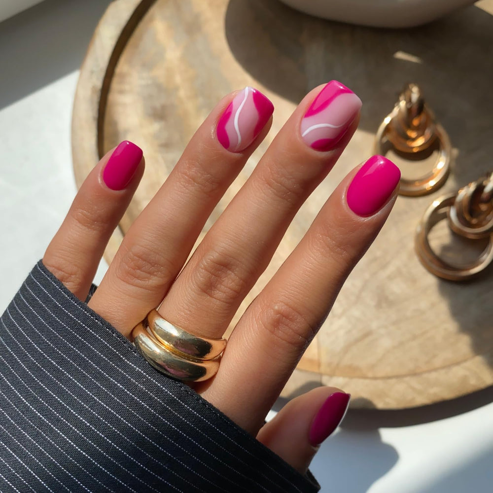 Lakier UV do paznokci Semilac Hybrid 436 Mocny Burgund 7ml Kolekcja Even Better Together