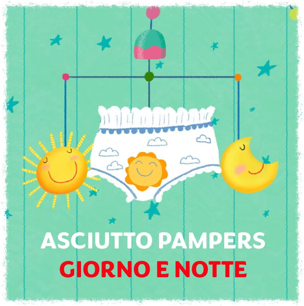 Pampers Sole e Luna Maxi pieluszka rozmiar 4 (8-15 kg), 60 pieluszek