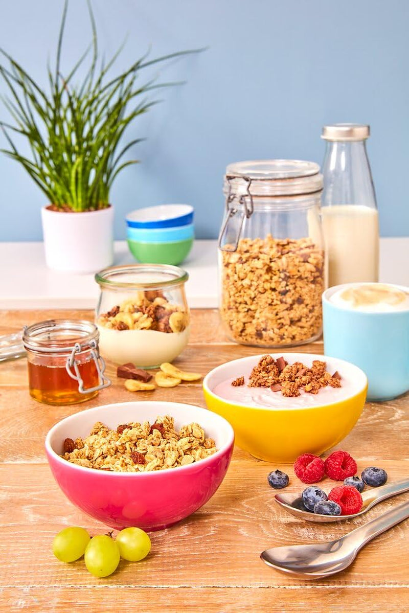 Dr. Oetker Vitalis Crunchy Flakes: Chrupiące musli z płatkami kukurydzianymi i kawałkami migdałów, opakowanie 5 szt. (5 x 600g)