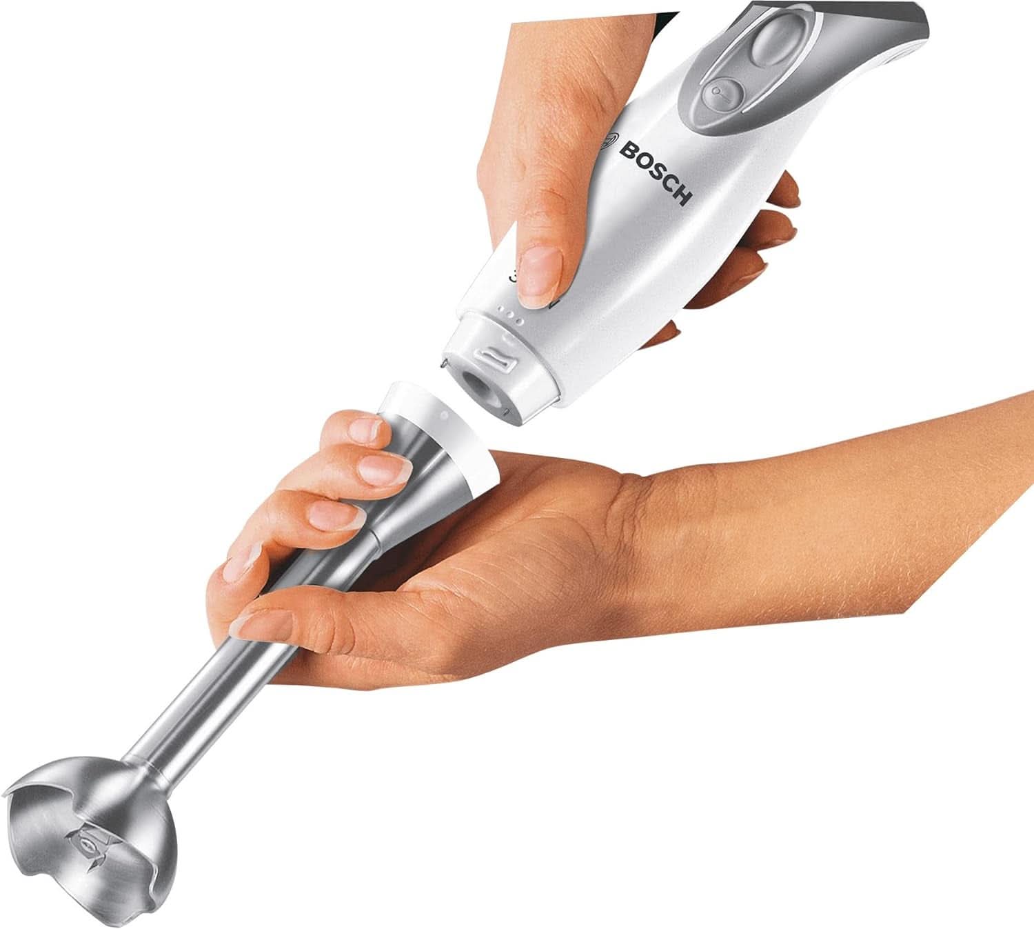 Haushaltsgeräte MSM6B500 Mikser stojący, 350 W, Silber/Weiß Kitchen Naty Shop