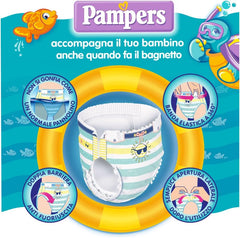 Pampers Il Costumi, 12 sztuk, rozmiar 3 (6-11 kg)