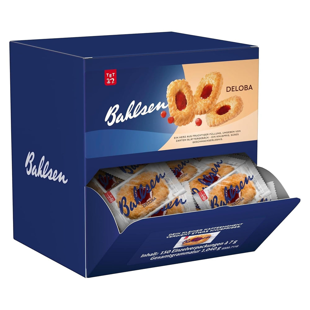 Bahlsen Sweet Trio - Prezentare de tejghea - Amestec cu clasicele Deloba, Chocolate, Hit și Chokini (1 x 988 g)