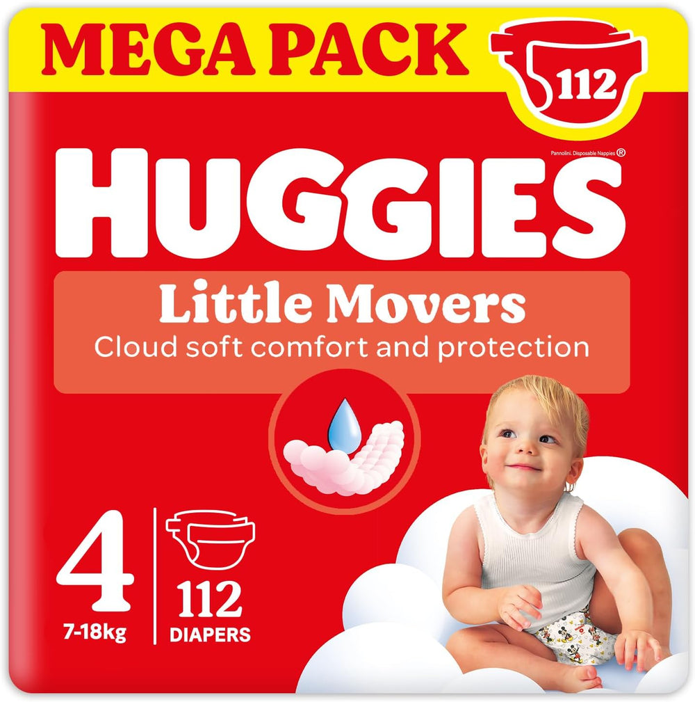 Pieluchy Huggies Ultra Comfort, rozmiar 4 (7-18 kg), Disney Design, opakowanie Value Pack, 150 sztuk