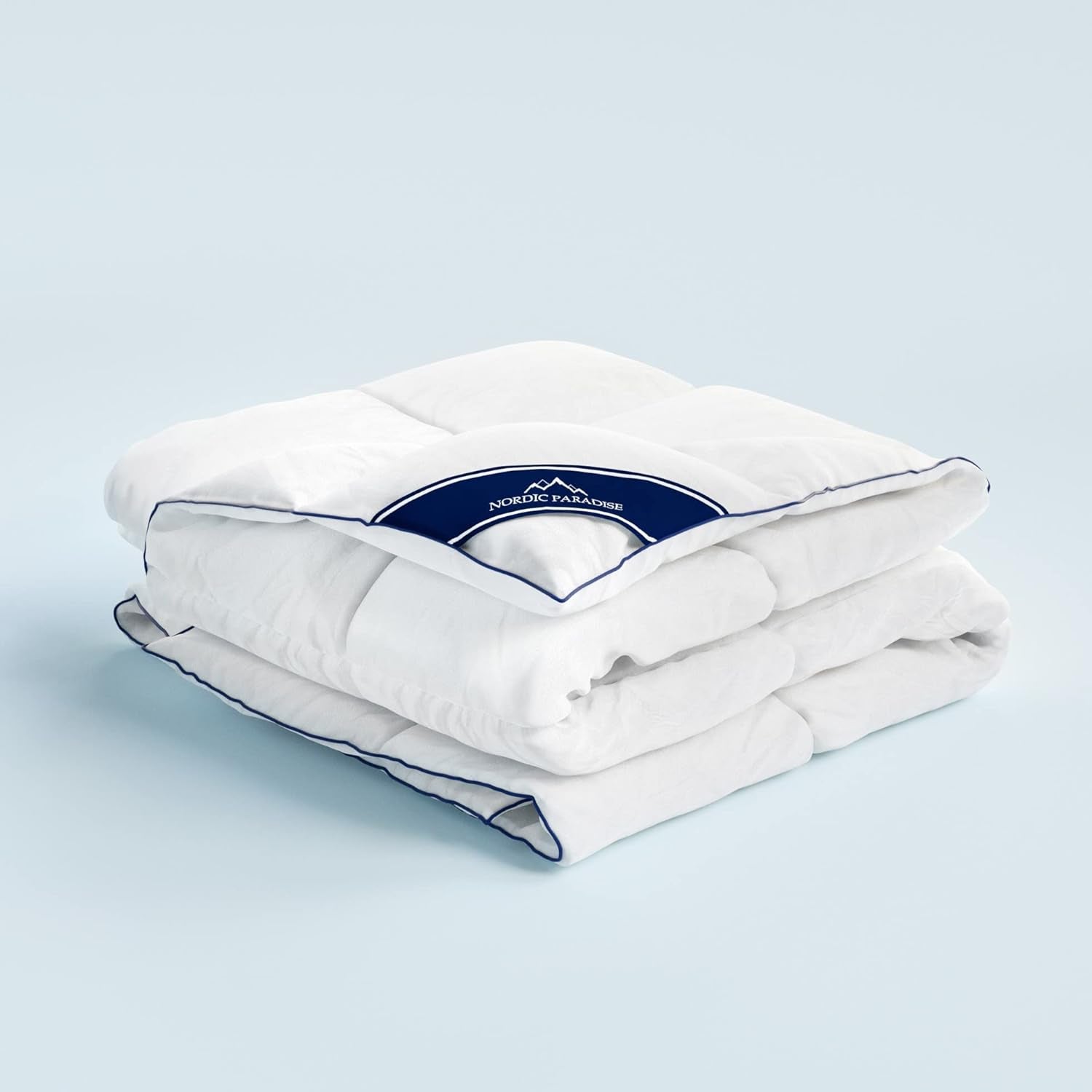 Nordic Paradise - Wygodna kołdra - 50% niemieckiego puchu kaczego - Ciepła kołdra zimowa - 200X200 cm Kołdry i kołdry Naty Shop Wszystkie pory roku 240X220 Cm
