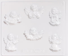 KnorrPrandell 2714099 Matriță de turnare Înger, 7 cm, Transparent