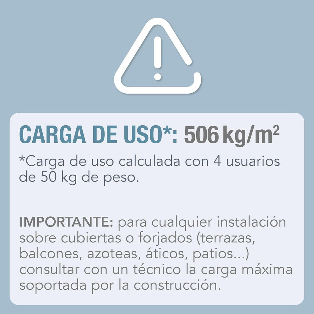 Basen o wymiarach 3 m x 76 cm z metalową ramą i pompą filtrującą 4485 litrów Niebieski 305 x 76 cm 28202UK