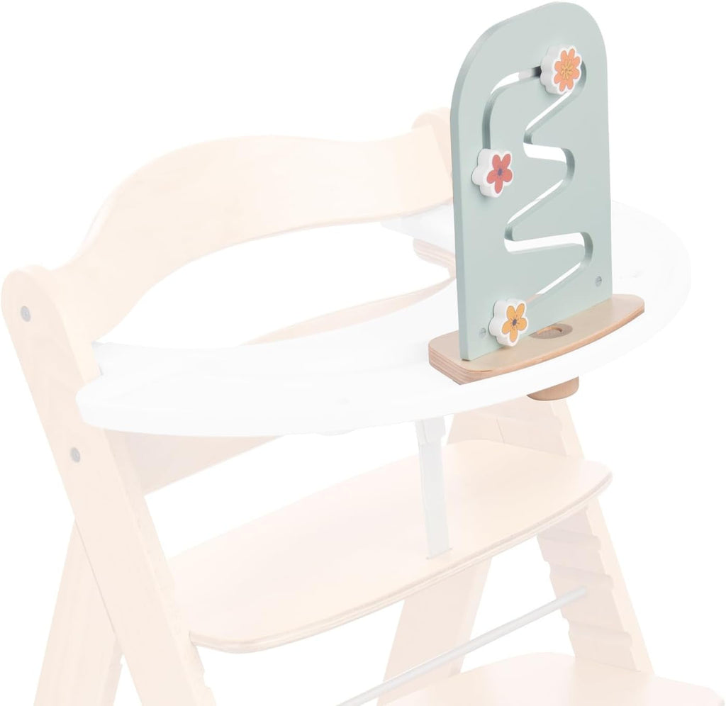 hauck Play Music, Zebra - Xilofon joc muzical de la 12 luni Compatibil cu placa de joc Play Tray pentru Alpha+, Beta+ și Arketa scaun înalt din lemn, jucărie din lemn pentru copii Promovează coordonarea ochi-mână Jucarii Bebe Naty Shop Joaca Plantare S, Flori Atașament pentru o singură piesă