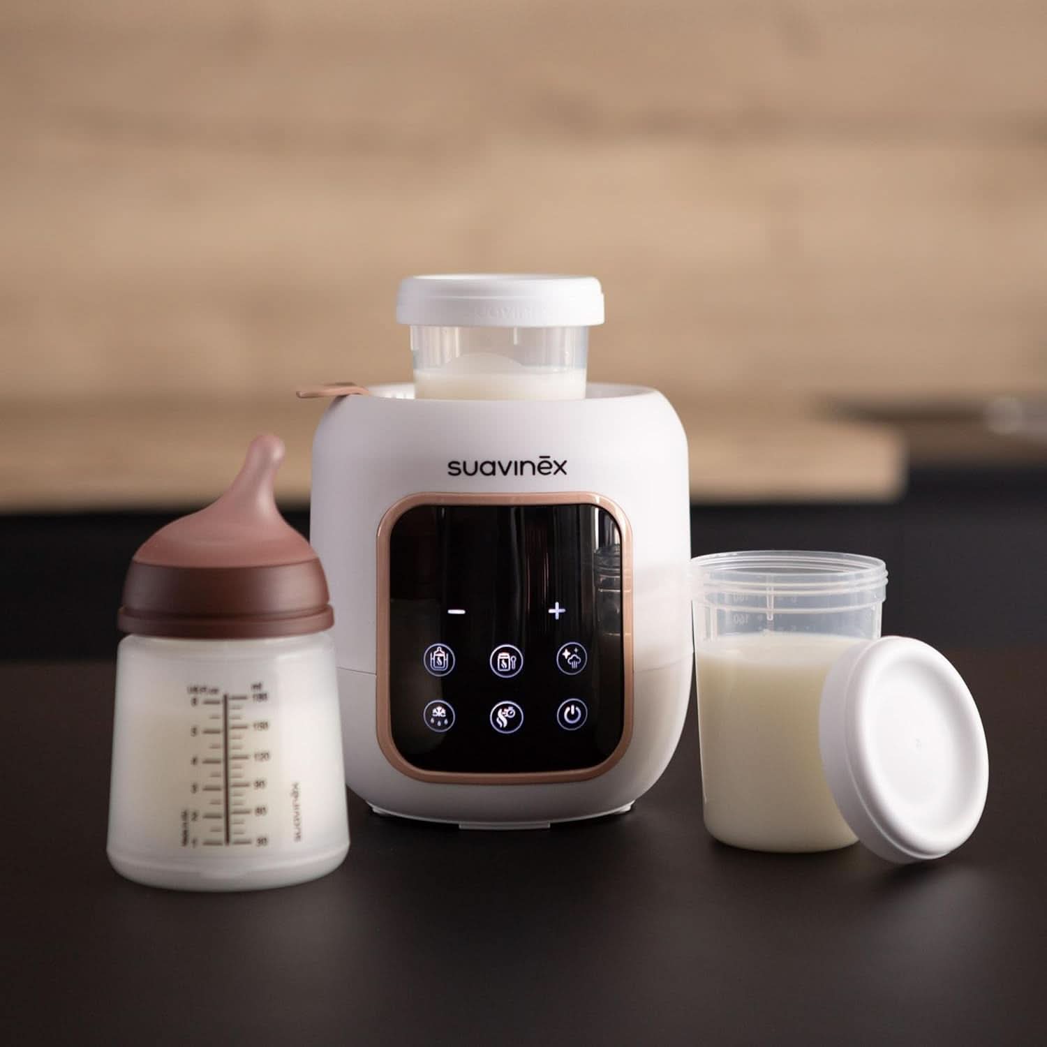 Pudełka do przechowywania żywności, Suavinex, 10 szt. Akcesoria do żywności i karmienia piersią Sklep Bebe Naty