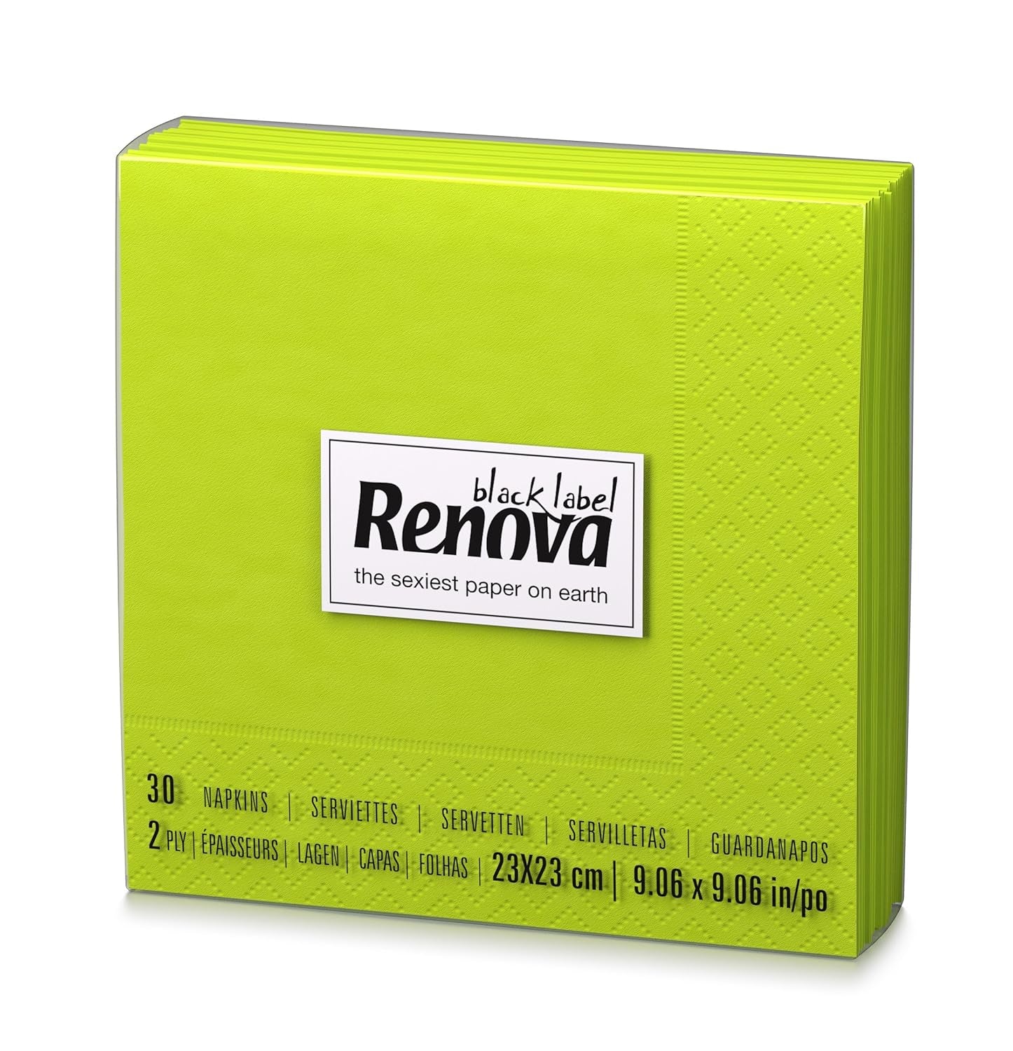 Șervețele de hârtie Renova verde cocktail - 30 de șervețele
