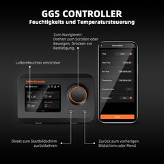 Osuszacz SPIDER FARMER, Osuszacz do roślin 12L z kontrolą wilgotności, Sterowanie aplikacją, Funkcja timera 24-godzinnego do namiotów uprawowych, Elektryczny osuszacz do ogrodów, mieszkań i piwnic