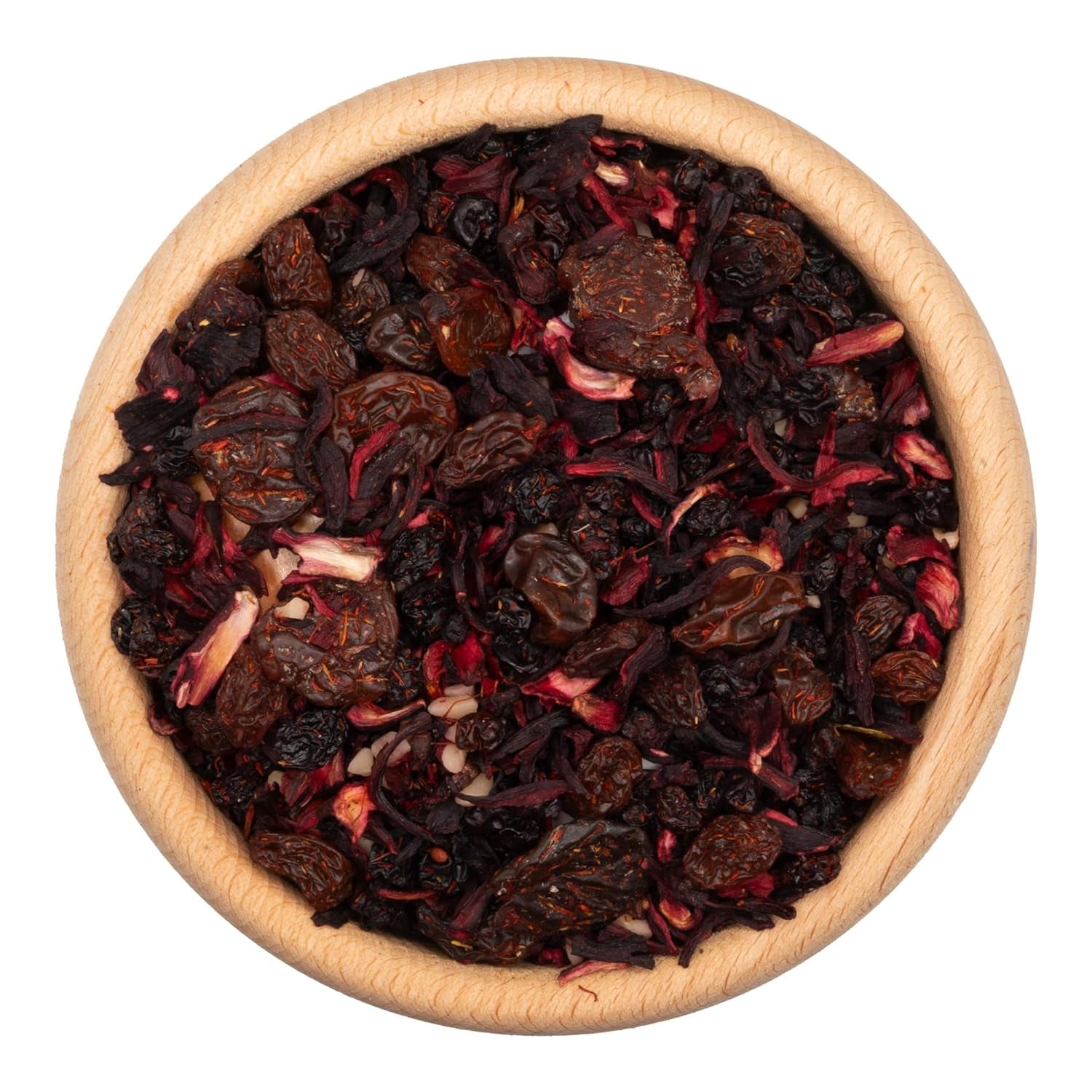 Alpaca Tea | Cireșe | Amestec de ceaiuri aromatizate cu fructe | Vrac | (100 g, cireșe din Pădurea Neagră)