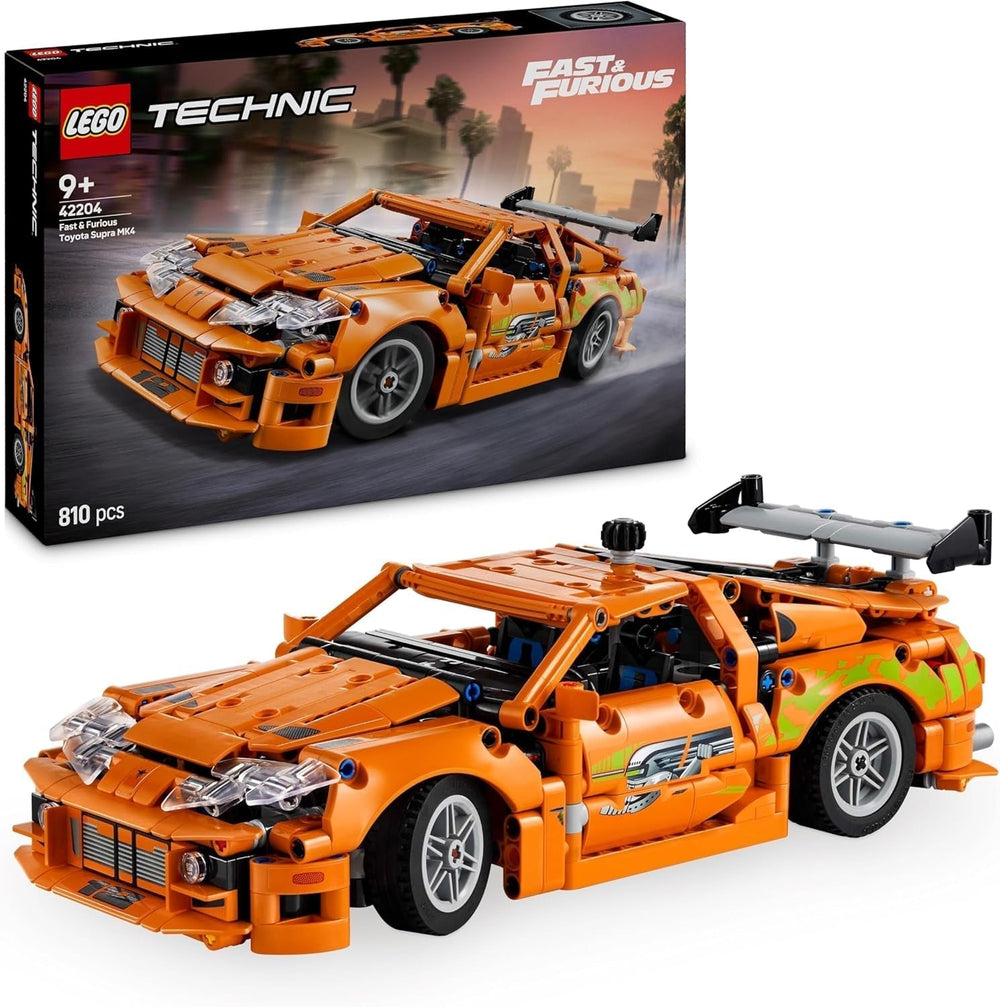 LEGO Technic Szybka i wściekła Toyota Supra MK4 - Autko - Z 6-cylindrowym silnikiem i otwieranymi drzwiami - Zestaw modeli dla chłopców i dziewcząt powyżej 9 lat - Pomysł na prezent urodzinowy 42204 Zestawy do budowania Beuche den LEGO-Store Domyślny tytuł