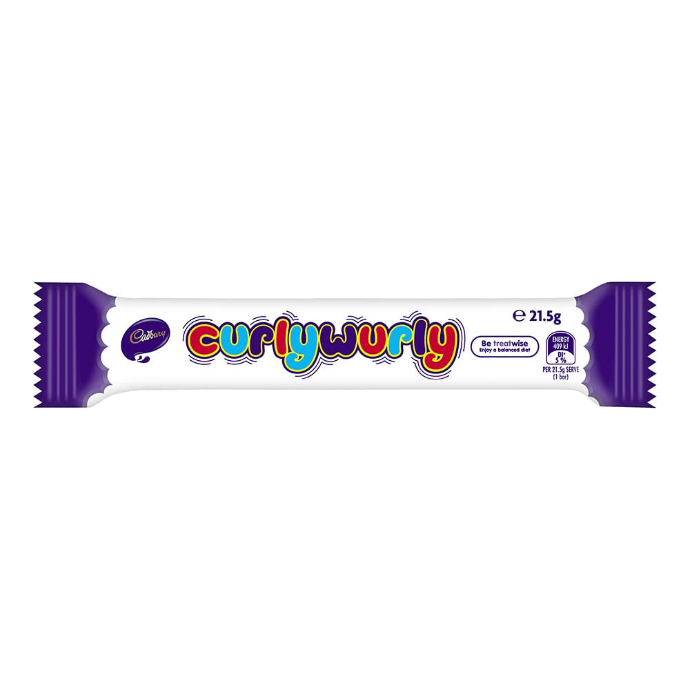 Batonik czekoladowy Curly Wurly, 28 g (opakowanie 20 sztuk) firmy