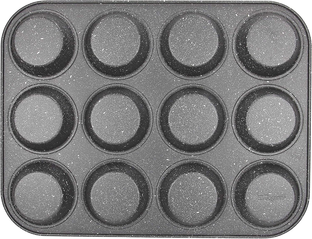 Pure Roq Muffinform Für 12 Muffins, Aluminium, Schwarz Matrite si tavi pentru copt Naty Shop