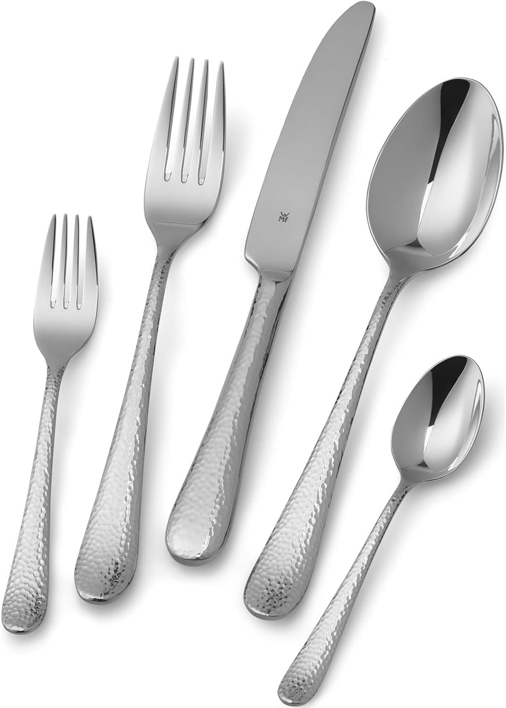 WMF Sitello set tacâmuri 6 persoane, Cromargan, set tacâmuri 30 piese, cuțite monobloc Bucatarie Naty Shop