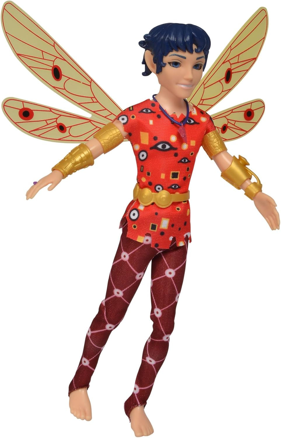 Simba 109480091 - Mia an Me Dressing Doll Mo, Elf cu aripi și picioare mobile, accesorii 6X și inel de prietenie, 24.5Cm, de la 3 ani [Exclusiv pe Amazon] Papusi Naty Shop