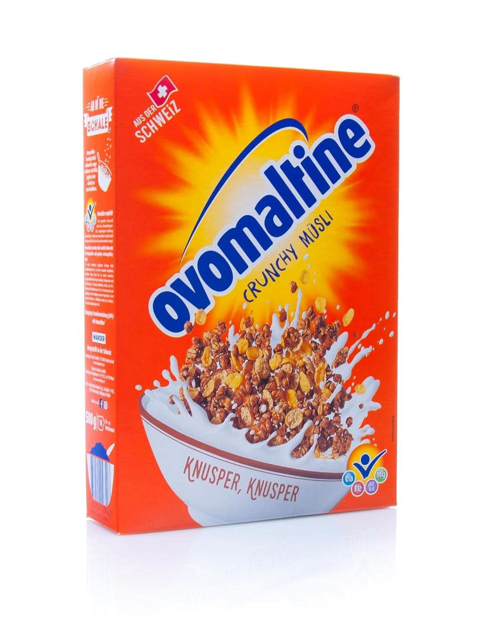 Ovomaltine Crunchy Muesli, 450 grame Naty Shop Crunchy Muesli (Clasic)
