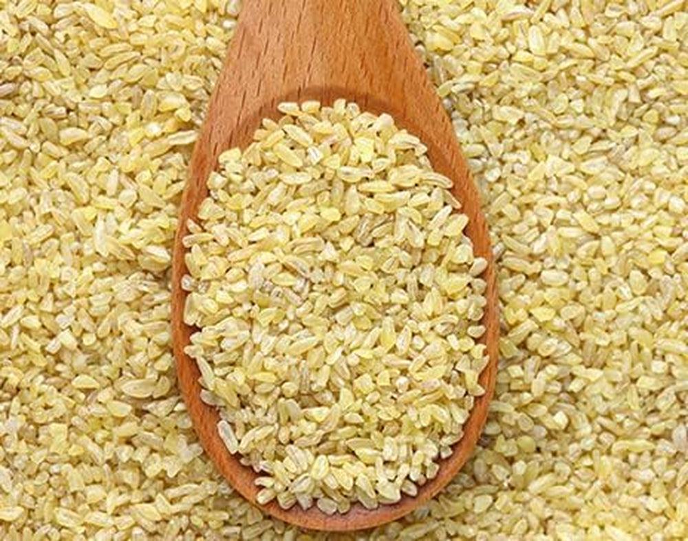 Pełnoziarnisty bulgur pszenny ziemny - bez GMO - naturalny - wegański - bez nabiału - bez dodatku cukru, 500g
