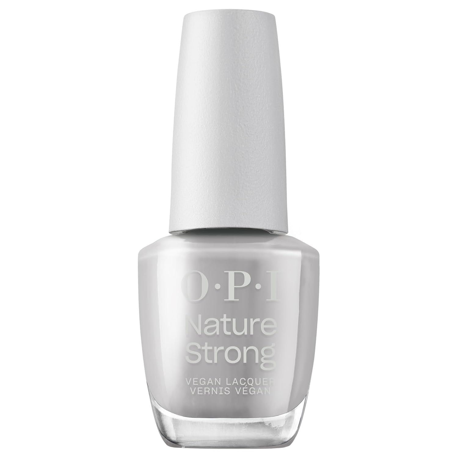OPI Nature Strong White, Grey and Black Shades - długotrwały lakier do paznokci o innowacyjnej wegańskiej formule zawierającej naturalne składniki - dla błyszczących paznokci