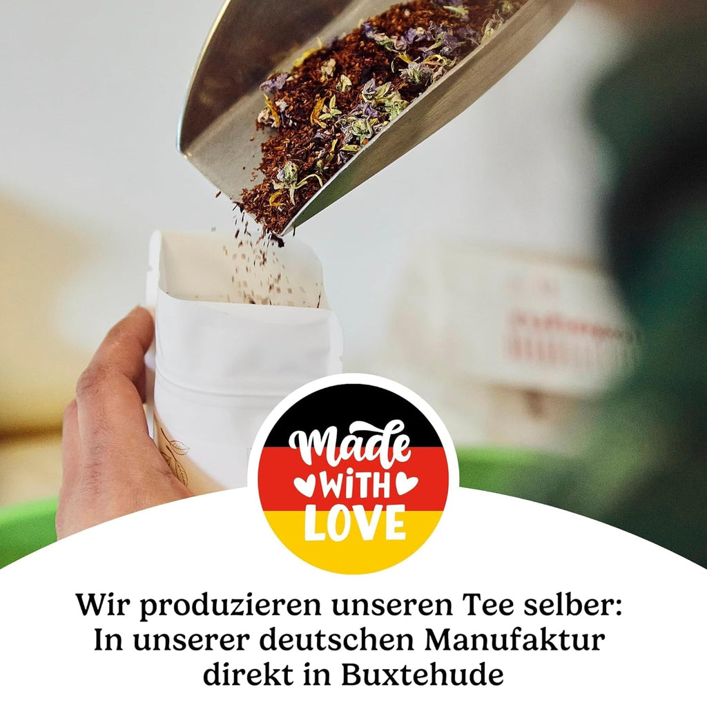 Ceai Yerba Mate Bio, originalul, 1 kg ceai mate vrac, conținut ridicat de cofeină, neprăjit, uscat la aer, analizat în laborator, frunze de mate ambalate în Germania, calitate premium Gräfenhof