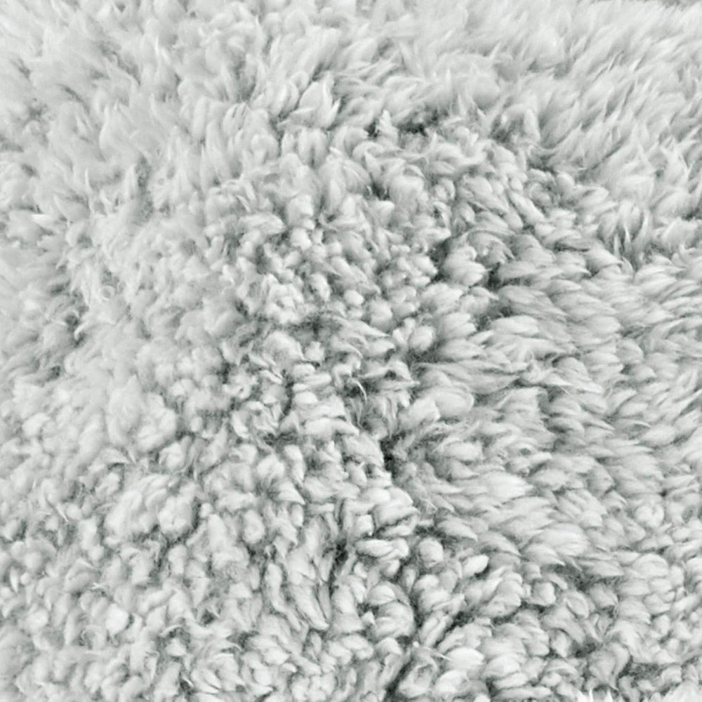 Aqua-Textil Puszysty koc-przytulanka 150 X 200 cm Szary Biały Melange Pluszowy koc TV Narzuta na łóżko Polar Sherpa Oeko-Tex Ottawa Łóżka i koce Besuche den aqua-textil-Store