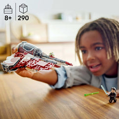 LEGO Star Wars 75401 Jedi Interceptor Ahsoki, myśliwiec Starfighter dla fanów Wojen Klonów, Ahsoka Tano i Anakin Skywalker Minifigurki z mieczami świetlnymi i R7-A7, dla chłopców i dziewcząt w wieku od 8 lat Zestawy do budowania Zobacz sklep LEGO