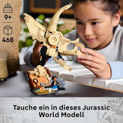 LEGO Jurassic World Skamieniałości dinozaurów: model czaszki Triceratopsa, zabawka dinozaura dla chłopców i dziewcząt od 9 lat, prezent dla dzieci i fanów Jurassic World 76969 Zestawy do budowania Besuche den LEGO-Store