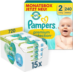 Pakiet startowy Premium Protection 1 i chusteczki nawilżane Aqua