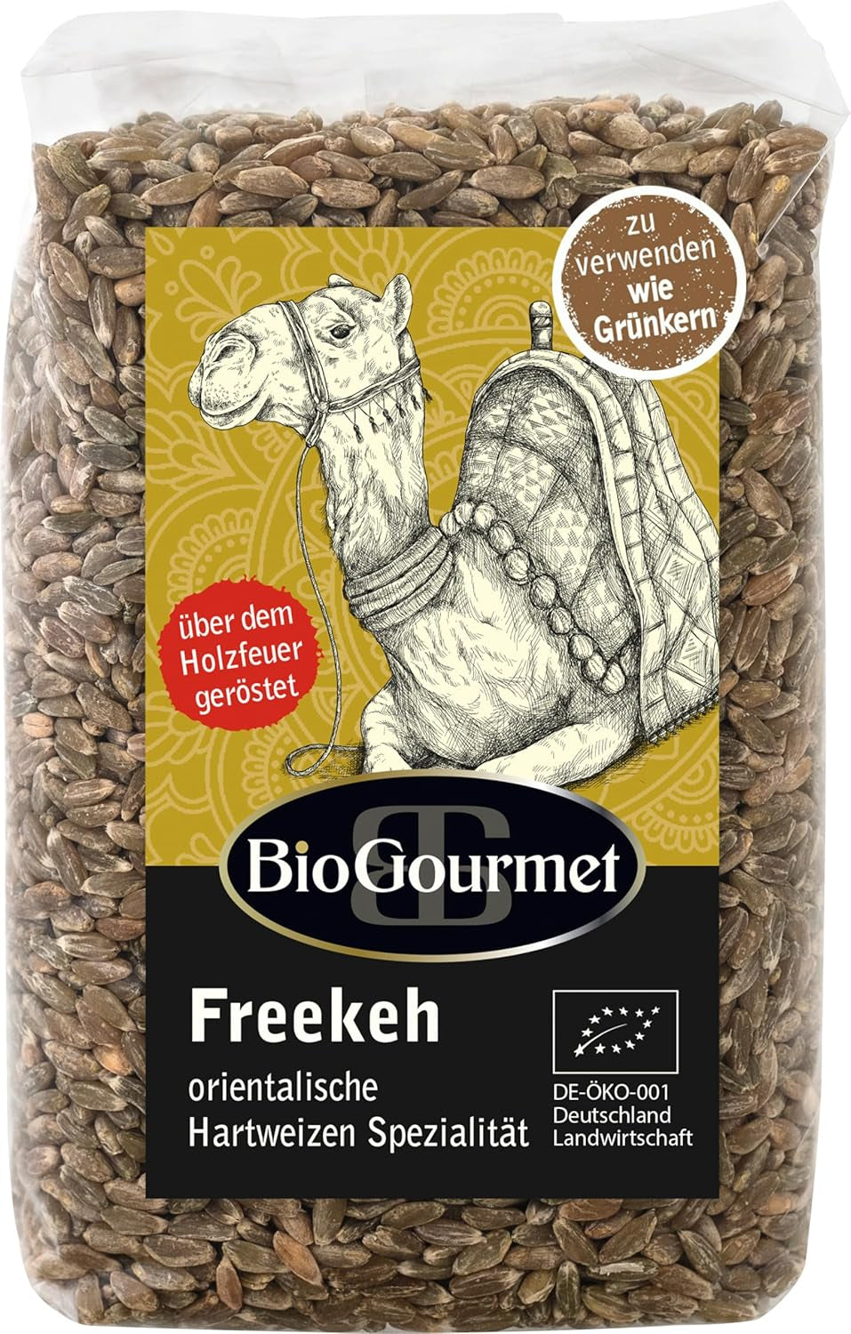 BioGourmet Freekeh, zielona pszenica 1 x torebka 500g - ekologiczna