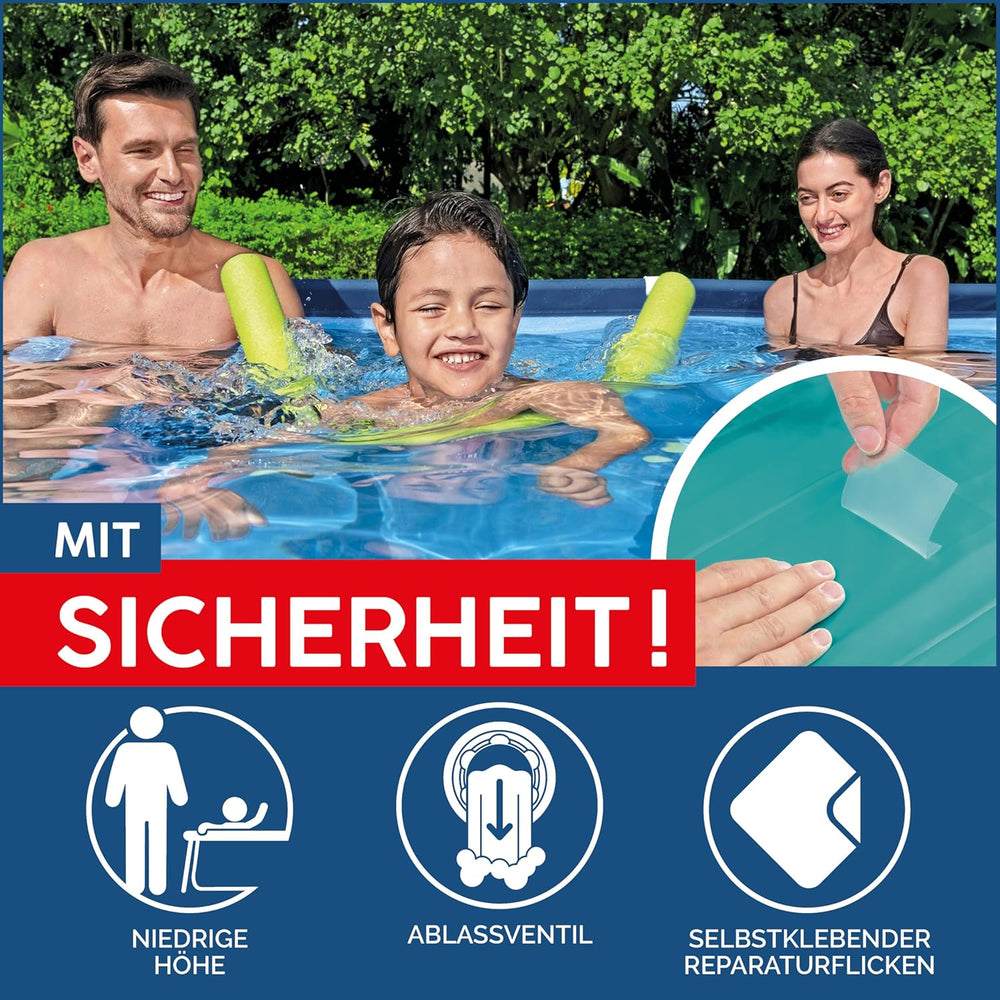 Basen 2,59 m x 1,70 m x 61 cm / 8'6" x 67" x 24"