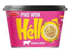 HELLO PHO WOK makaron ryżowy instant, wołowina - 1 x 76 g