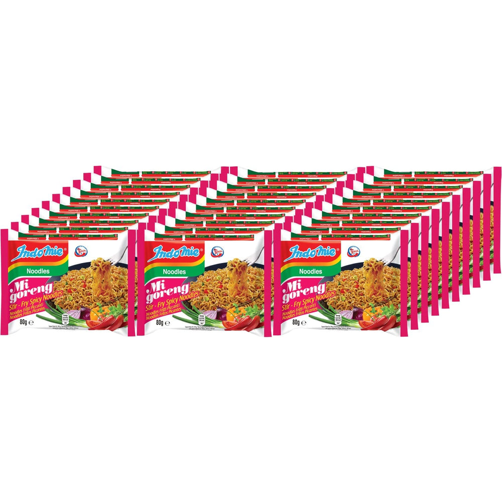 INDOMIE - Makaron błyskawiczny Mi Goreng - Opakowanie zbiorcze (40 x 80g)