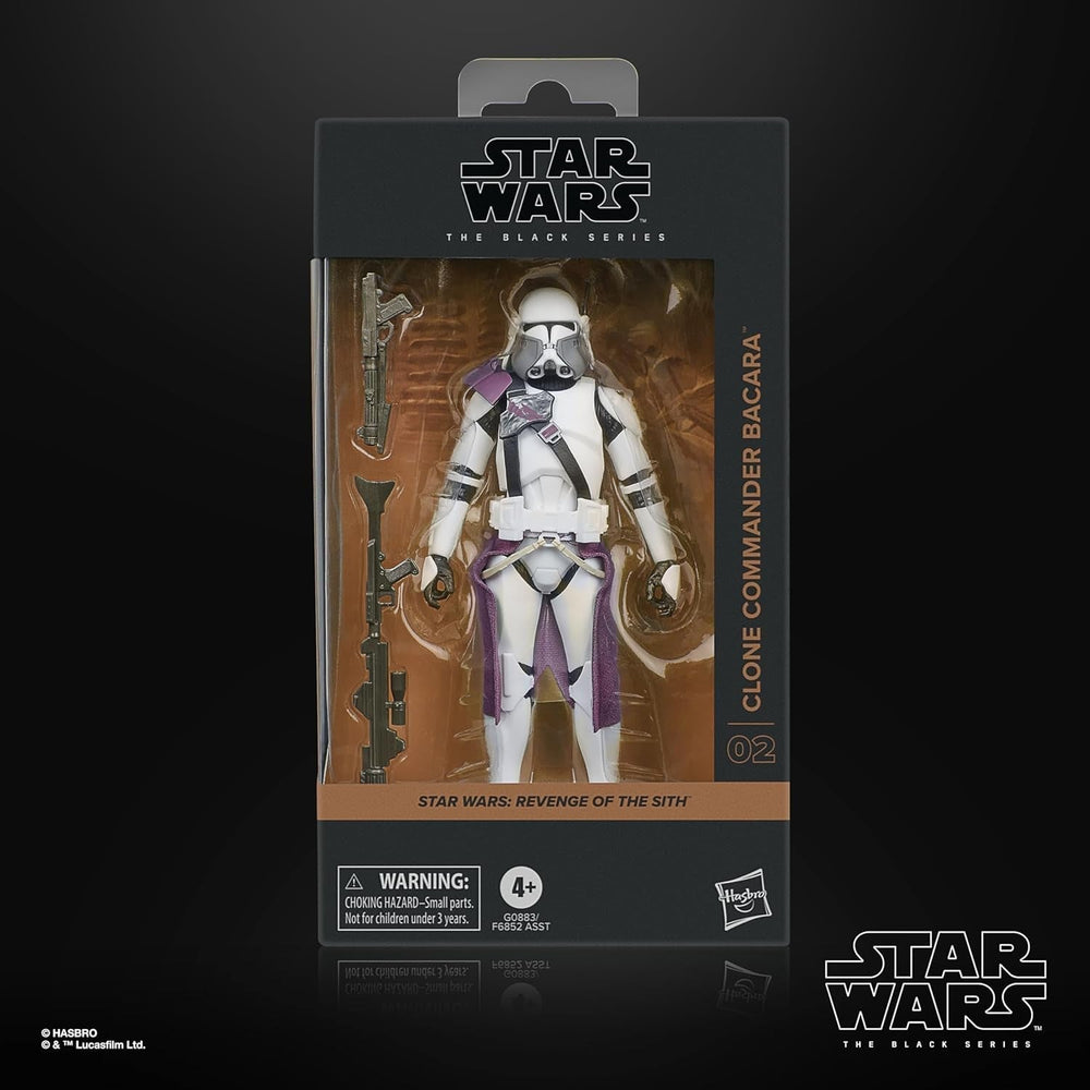 Star Wars Black Series Clone Commander Bacara, Star Wars: Ahsoka Premium Figurka kolekcjonerska (15 cm) Figurki Naty Shop