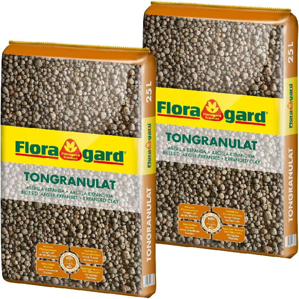 Floragard Perlite Perligran 200 L (2×100 L, 2–6 mm) – polepszacz gleby mineralnej & Drainagezusatz für Garten, Anzucht, Zimmerpflanzen & Hydrokultur – zapewnia luźną strukturę i dobrą wentylację