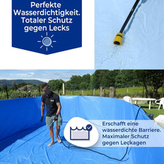 Gre FPR301 - Wyściółka do basenów okrągłych, 300 x 120 cm (długość x wysokość), system zawieszania, niebieska