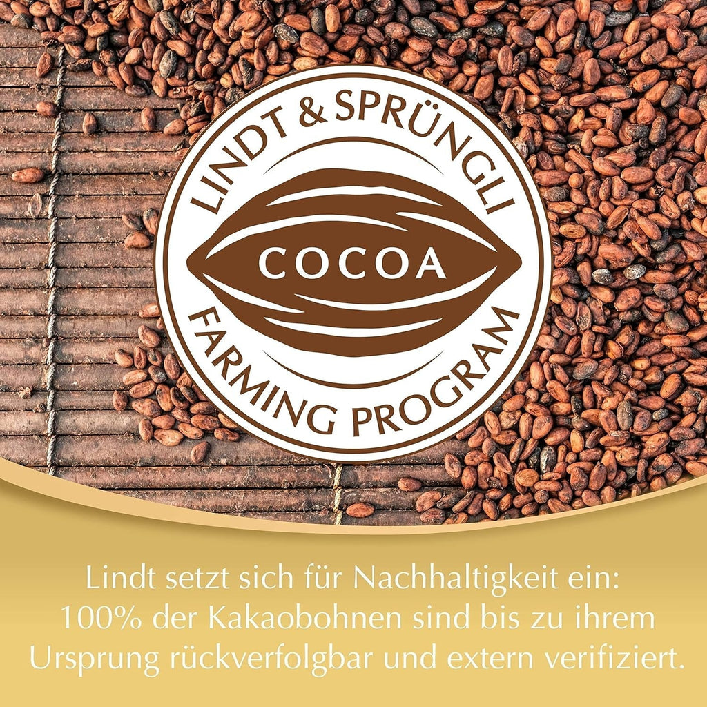Cuibul iepurașului de ciocolată Lindt, 194 grame Bomboane de Ciocolata Naty Shop