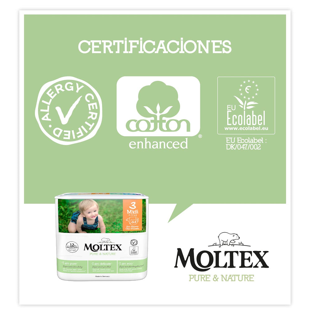 Pieluszki rozmiar 3 (4-10 kg), 224 pieluszki (4 worki po 56 sztuk)