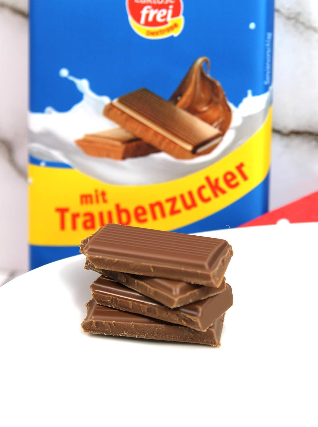 Frankonia Noisette z czekoladą i dekstrozą, bez laktozy i glutenu, 80 gramów