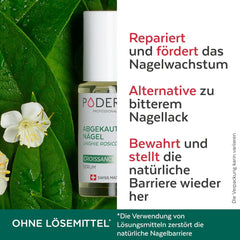 PODERM - STOP ZACZERWIENIENIU PAZNOKCI - Alternatywa dla gorzkiego lakieru - 100% naturalne serum pielęgnacyjne antystresowe - Aktywuje wzrost - Dorośli/dzieci - Wyprodukowano w Szwajcarii