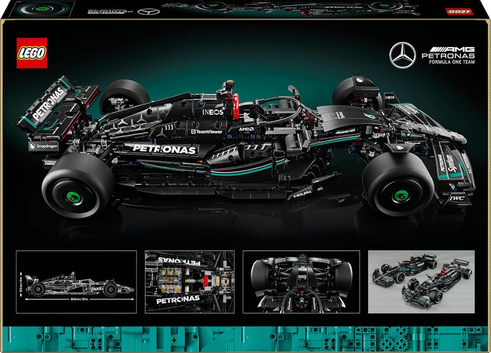 LEGO Technic Mercedes-AMG F1 W14 E Performance Set für Erwachsene, Maßstabsgetreuer Rennwagen Modellbausatz, Sammlerstücke für Zuhause oder Büro, Formel 1 Geschenke für Männer, Frauen 42171