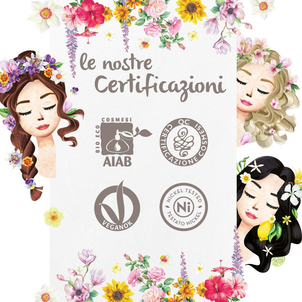 Baie și șampon delicat pentru copii cu flori de in, gel de duș și șampon pentru copii și bebeluși, Made in Italy - 500 ml Copii - Baie si Skincare Naty Shop