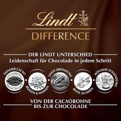 Lindt Wafer - cienkie batoniki z białej, mlecznej i ciemnej czekolady, 125 gramów Naty Shop Chocolates