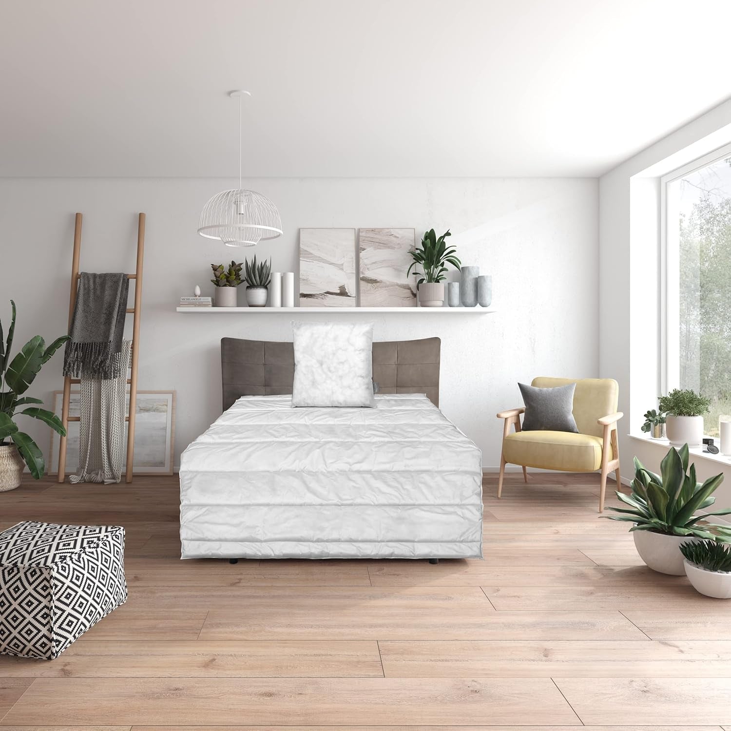 Podstawowy komplet pościelowy Traumnacht Green składający się z kołdry na cały rok 135 x 200 cm + poduszki 80 x 80 cm, certyfikat Oeko-Tex, wyprodukowany zgodnie z niemieckimi standardami jakości. Kołdry i kołdry Naty Shop Komplet pościeli całorocznej 135 x 200 cm