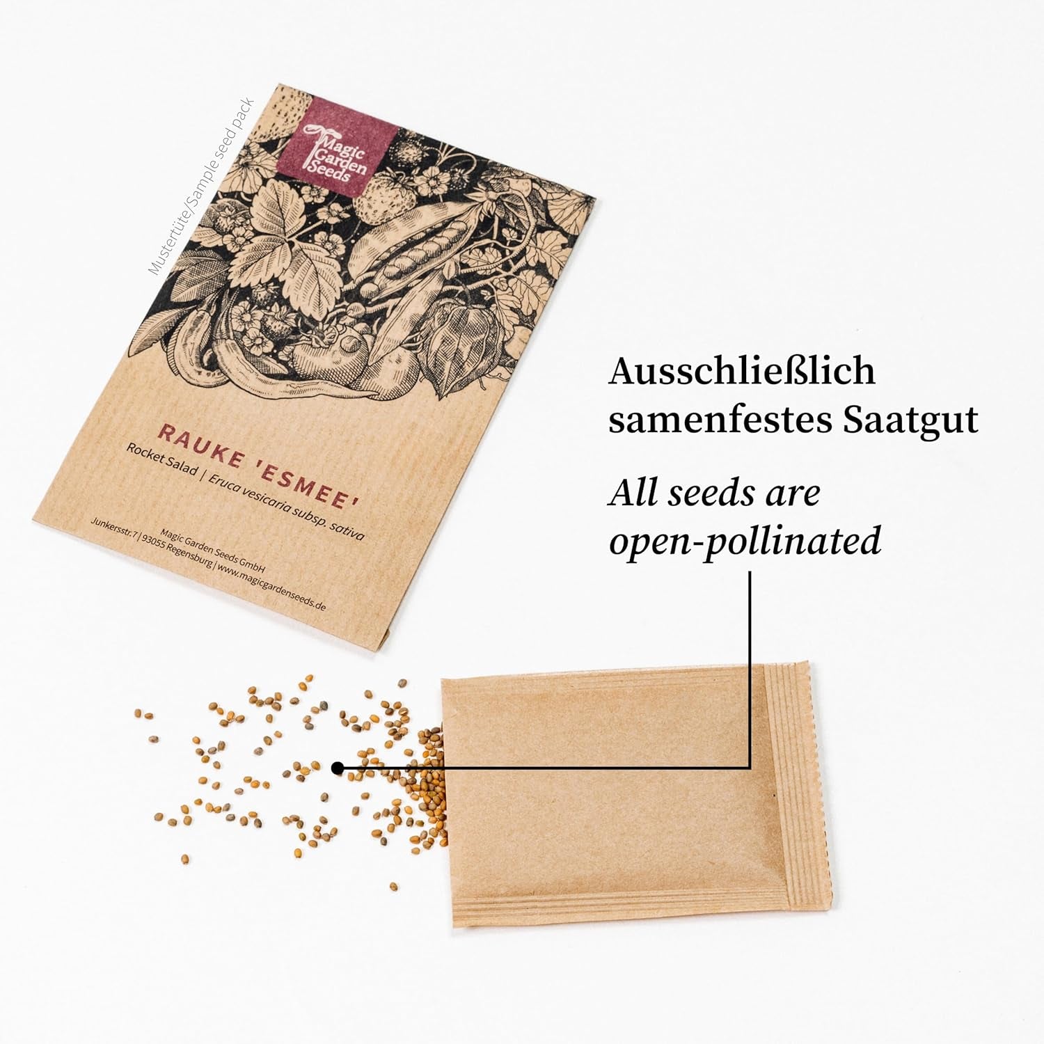 Magic Garden Seeds - Blut-Weiderich Saatgut - Lythrum Salicaria - Ca. 2000 Samen | Mehrjährige Wildstaude Für Feuchtgebiete & Teichränder | Insektenfreundliche Uferpflanze | Winterhart