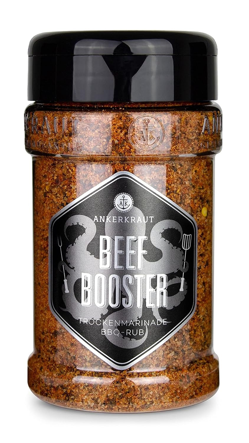 Ankerkraut Grillbuch-Set z 6 Streuern, 1320g Gewürze plus Buch im Bundle