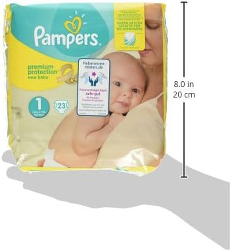 Pampers Premium Protection New Baby pieluchy, rozmiar 1 (noworodek), 22 sztuki