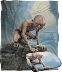 WŁADCA PIERŚCIENI Wygodny jedwabny koc, super miękki, 152 x 127 cm Łóżka i koce LOGOVISION Tytuł domyślny